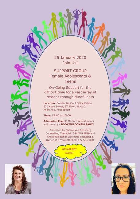 Support Group for Female Adolescents & Teens